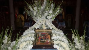 21 сентября Ночная служба на праздник Рождество Пресвятой