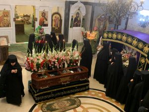 11 июля в Топловском монастыре отметили 15 лет со дня прославления преподобной Параскевы Игумении Топловской