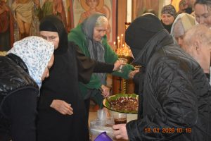Освящение колива или сочива в Крещенский сочельник