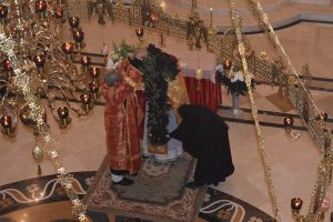 26 сентября был совершен в Топловском монастыре чин воздвижения Животворящего Креста Господня